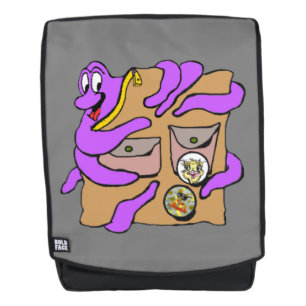 Het reizen Octopus die Adult Backpack inneemt