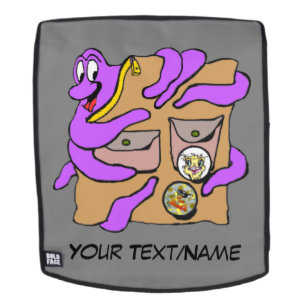 Het reizen Octopus Embraing rugzak, slechts gezich Rugtassen