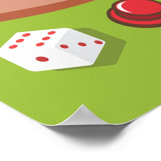 Het rennen Spel Poster (Hoek)