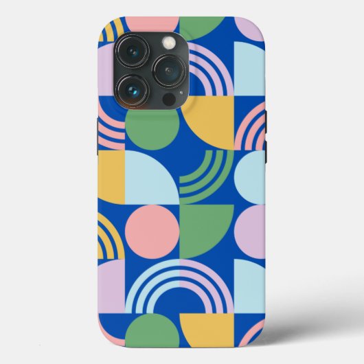 Het Retropatroon | Iphone 13 pro hoesje (Achterkant)