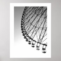 Het Reuzenrad: Tokyo, Japan Poster