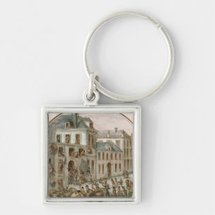 Het Reveillon Riot van april 1789 Sleutelhanger