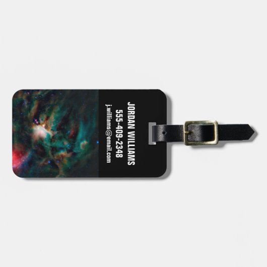 Het Rho Ophiuchi Cloud Complex. Bagagelabel (Voorkant horizontaal)