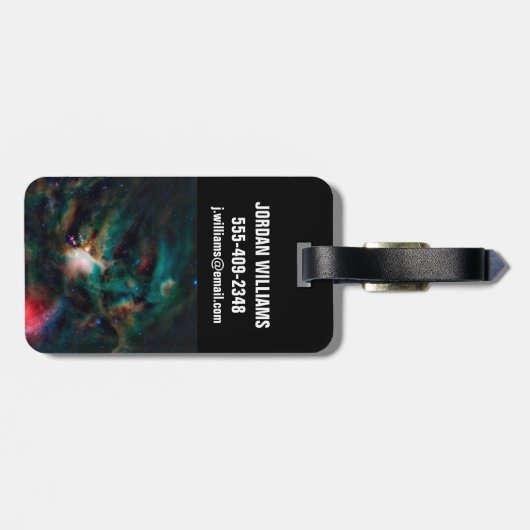 Het Rho Ophiuchi Cloud Complex. Bagagelabel (Achterkant horizontaal)