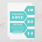 Het richten aan Liefde sparen de Aankondiging van (Voorkant / Achterkant)