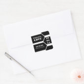 Het richten aan Liefde sparen de Stickers van de D (Envelop)