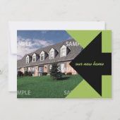 Het richten van Pijl Bewegende Aankondiging en Uit (Achterkant)