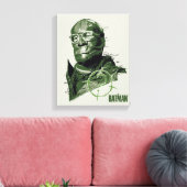 Het Riddler Karakter Grafisch Canvas Afdruk (Insitu (Woonkamer))