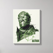 Het Riddler Karakter Grafisch Canvas Afdruk (Voorkant)