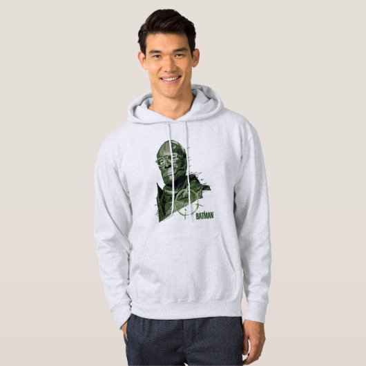 Het Riddler Karakter Grafisch Hoodie (Voorkant volledig)