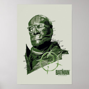Het Riddler Karakter Grafisch Poster
