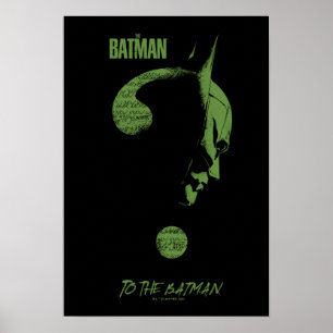 Het Riddler-vraagteken "To the Batman" Poster