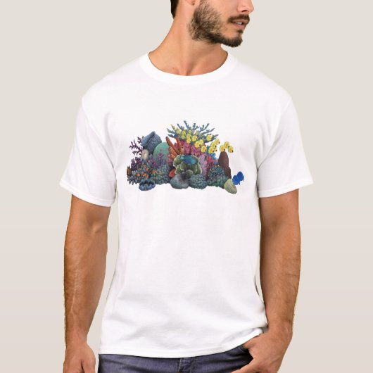 Het rif leeft t-shirt (Voorkant)