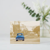 Het rijden door het centrum van Georgetown, Texas Briefkaart (Staand voorkant)