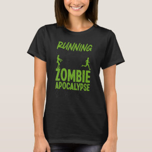 Het rijden met een halve marathon Zombie is niet m T-shirt