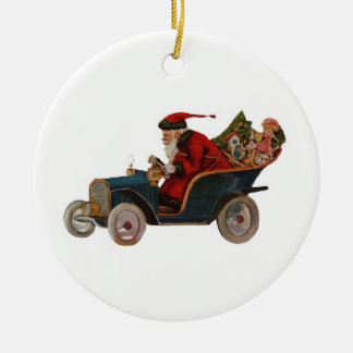 Het rijden Santa Ornament