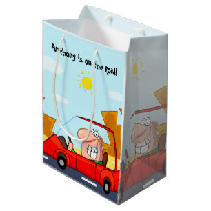 Het rijden test Gefeliciteerd Medium Cadeauzakje