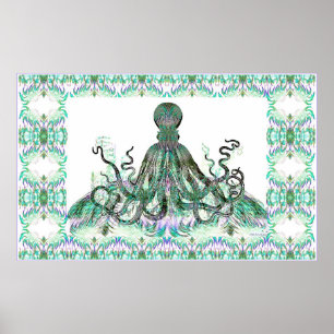 'Het rijk van de octopus' Poster