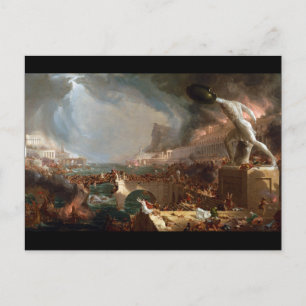 Het Rijk: Vernietiging Thomas Cole Briefkaart