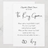 Het ringspel | VRIJGEZELLENFEEST (Voorkant / Achterkant)