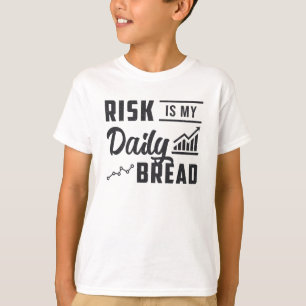 Het risico op de aandelenmarkt is mijn dagelijkse t-shirt