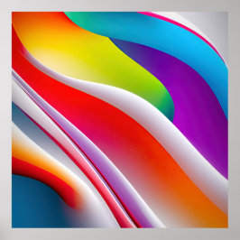 Het ritme van de golven poster