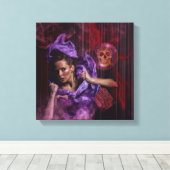 Het Ritual van de Witches Canvas Afdruk (Insitu (Houten vloer))