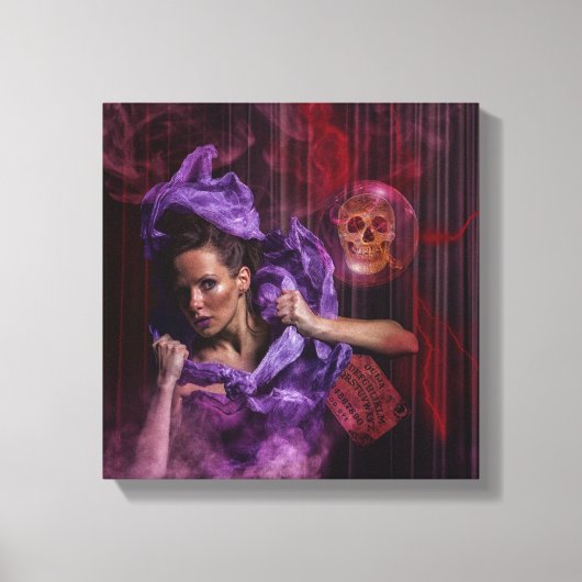 Het Ritual van de Witches Canvas Afdruk (Voorkant)