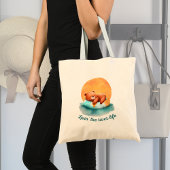 Het River Life Beer | Leuke digitale kunst Tote Bag