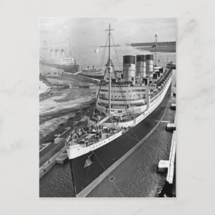 Het RMS Queen Mary Briefkaart Collectie