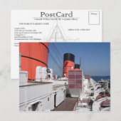 Het RMS Queen Mary Briefkaart Collectie (Voorkant / Achterkant)