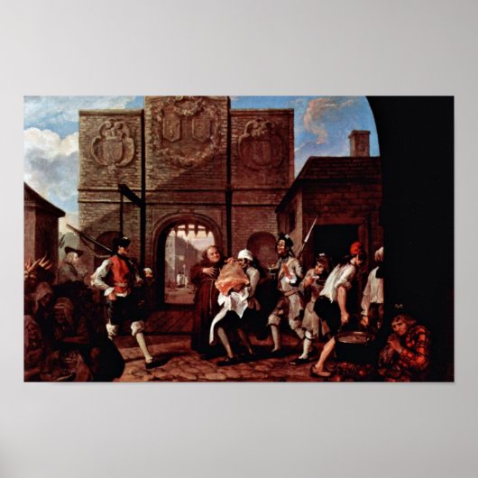 Het Roast Beef van het Oude Engeland noemde ook he Poster (Voorkant)