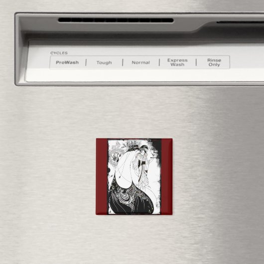 Het roddelen in hun Fancy jurken Magneet (Insitu (Vaatwasser))