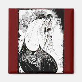 Het roddelen in hun Fancy jurken Magneet (Voorkant)