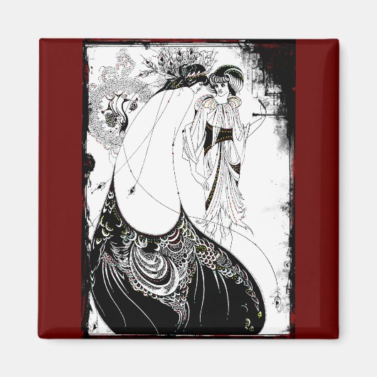 Het roddelen in hun Fancy jurken Magneet (Voorkant)