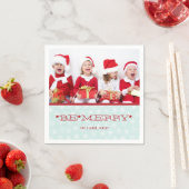 HET RODE BLAUW, IS DE VROLIJKE %PIPE% SERVETTEN (Insitu)