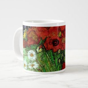Het rode Fine Art. van Papavers & Daisies Van Gogh Jumbo Beker