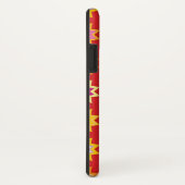 Het rode Hoesje van de Telefoon van het Patroon (Achterkant / rechts)