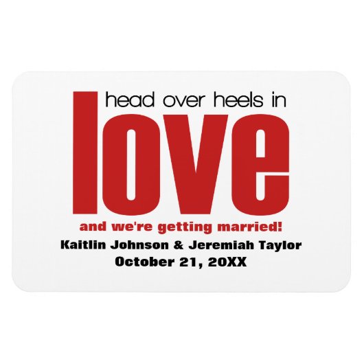 Het rode Hoofd over Halen sparen de Magnet van de Magneet (Horizontaal)