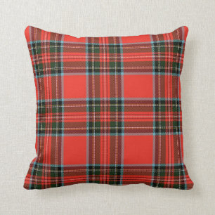 Het rode Sierkussen van de Plaid