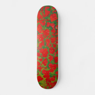 Het rode Skateboard van Bloemen