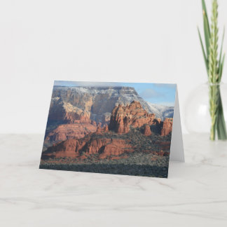 Het rode Uitzicht van de Rots Kaart