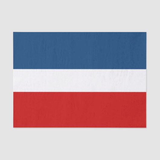 Het rode, witte en blauwe, 10 lbs-papier, wit tissuepapier (Voorkant)