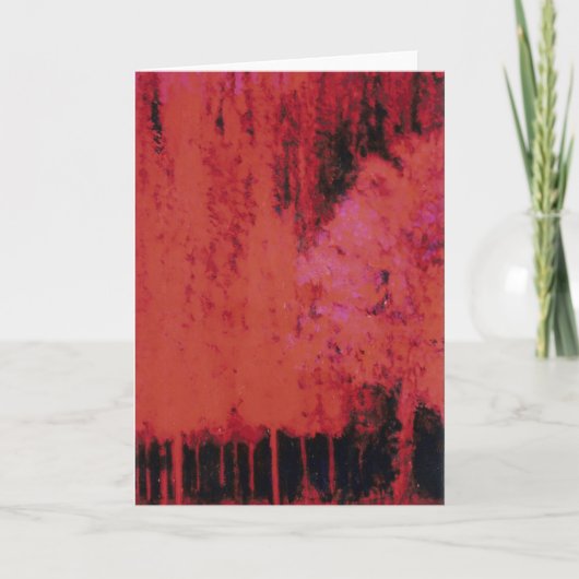 Het Rode Woud #2 Feestdagen Kaart (Voorkant)