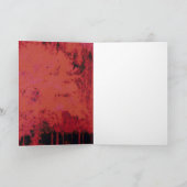 Het Rode Woud #2 Feestdagen Kaart (Binnen)