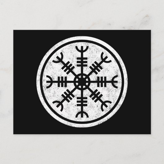 Het roer van de Awe Vikings Briefkaart (Voorkant)