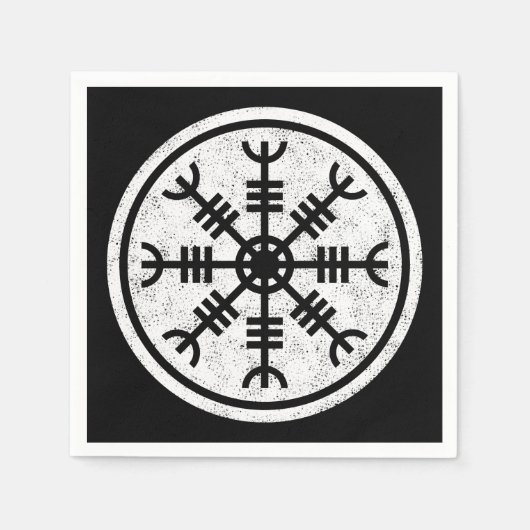 Het roer van ontzag servetten (Voorkant)