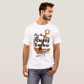 Het roerige strand van de bar miami fl est 1985 t-shirt (Voorkant volledig)