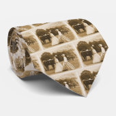 Het rollen op het slagveld stropdas (Opgerold)