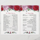 Het Romantische Collectie van het Floral Wedding (Achterkant)